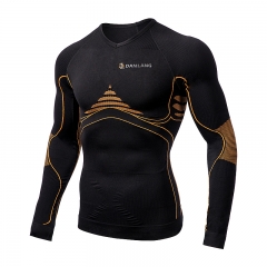 Men's Seamless Compression Energy Long Sleeves from China Activewear Factory