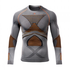 Men's Seamless Compression Energy Long Sleeves from China Activewear Factory with Factory Direct Prices