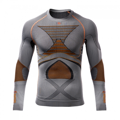 Man's Seamless Compression Energy Long Sleeve