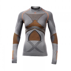 China Activewear Factory: Women's Seamless Compression Energy Long Sleeve. Factory prices, wholesale available