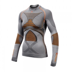 China Activewear Factory: Women's Seamless Compression Energy Long Sleeve. Factory prices, wholesale available