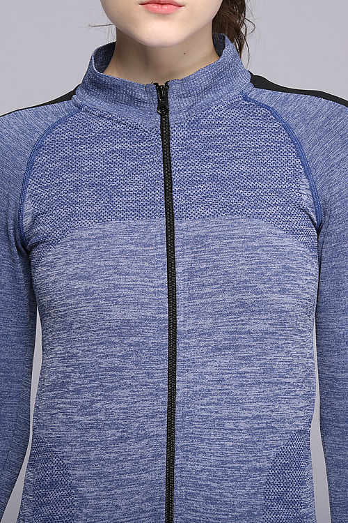 Seamless Training Zip Up Jacket picture-04