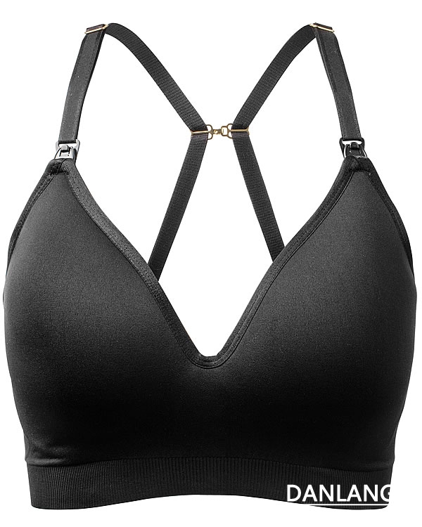 Seamless Convertible Clip Down Maternity And Nursing Bra picture-04
