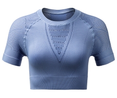 Ultra Seamless Crop Tops: The Perfect Activewear Solution for Your Brand from China Activewear Factory