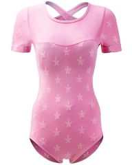 China Activewear Factory: Affordable Pink Seamless Long Sleeve Bodysuit