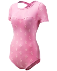 China Activewear Factory: Affordable Pink Seamless Long Sleeve Bodysuit