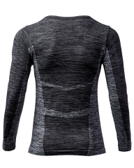 China Activewear Factory: Made-in-China Seamless Long Sleeve T-Shirt for Branded Merchandise