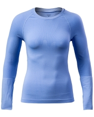 Promote Your Brand with Style: Customizable Lightweight Seamless Long Sleeve T-Shirts from China Activewear Factory