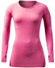 Stand Out from the Crowd with Customizable Lightweight Seamless Long Sleeve T-Shirts from China Activewear Factory