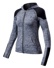 Durable and Long-lasting Seamless Critical Zip Hoodie from China Activewear Factory