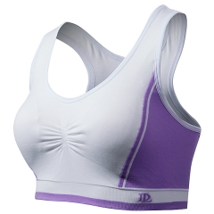 Custom Seamless Ruched Sports Bras from China Activewear Factory