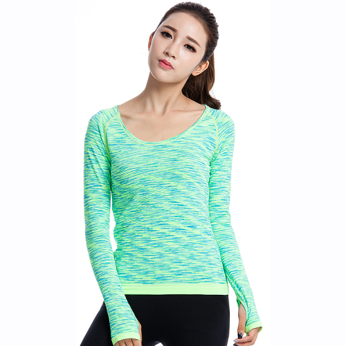 Custom Vital Seamless Long Sleeve Top from China Activewear Factory