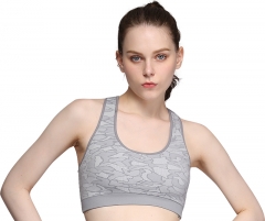 Custom Vital Seamless Camo Sports Bra from China Activewear Factory