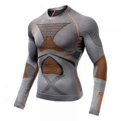 Men's Seamless Compression Energy Long Sleeves from China Activewear Factory with Factory Direct Prices