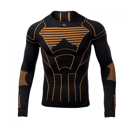 Men's Seamless Compression Energy Long Sleeve Factory Direct Prices China Activewear Factory