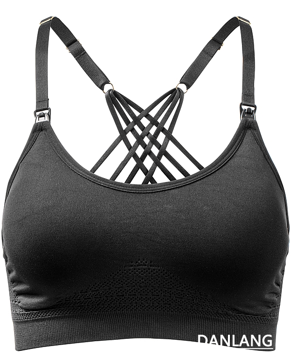 Seamless Active Racerback Maternity And Nursing Bra picture-04