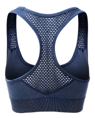 Customizable Vital Denim Style Seamless Sports Bra: Made to Your Specifications by China Activewear Factory