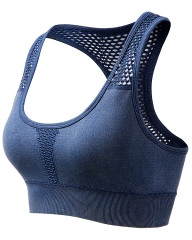 Customizable Vital Denim Style Seamless Sports Bra: Made to Your Specifications by China Activewear Factory