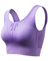 High-Quality Vital Seamless Mesh Jacquard Sports Bra: Durable and Comfortable from China Activewear Factory