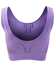 High-Quality Vital Seamless Mesh Jacquard Sports Bra: Durable and Comfortable from China Activewear Factory