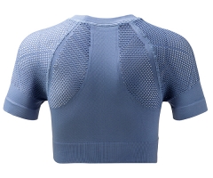Ultra Seamless Crop Tops: The Perfect Activewear Solution for Your Brand from China Activewear Factory