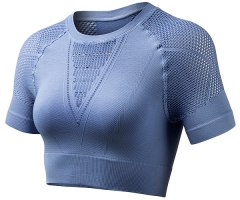 Ultra Seamless Crop Tops: The Perfect Activewear Solution for Your Brand from China Activewear Factory