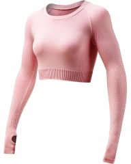 Vital Seamless Long Sleeve Crop Tops: The Perfect Activewear Solution for Your Brand