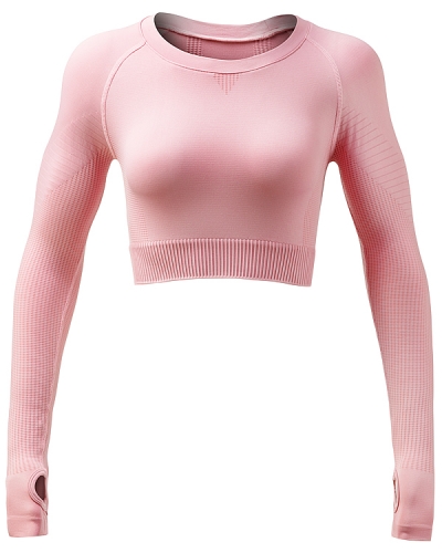 Vital Seamless Long Sleeve Crop Tops: The Perfect Activewear Solution for Your Brand