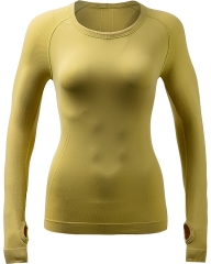 Customizable Vital Seamless Long Sleeve Tops: Made to Your Specifications by China Activewear Factory