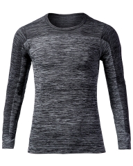 China Activewear Factory: Made-in-China Seamless Long Sleeve T-Shirt for Branded Merchandise