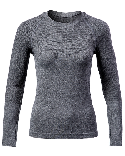 Promote Your Brand with Style: Customizable Lightweight Seamless Long Sleeve T-Shirts from China Activewear Factory