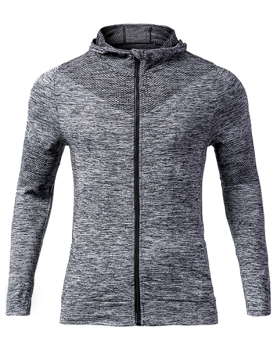 China Activewear Factory: Seamless Critical Zip Hoodies - Factory Direct Prices & Customizable
